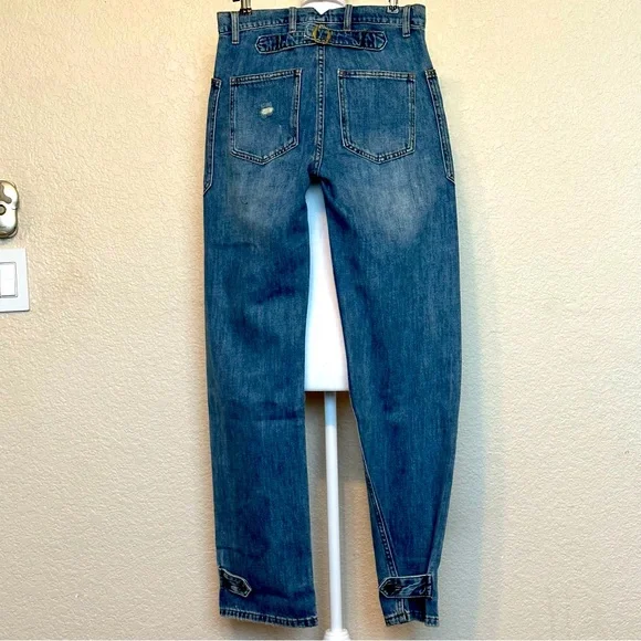 NWT Free People X Sandrine Rose Carpenter Jeans - Picture 12 of 16
